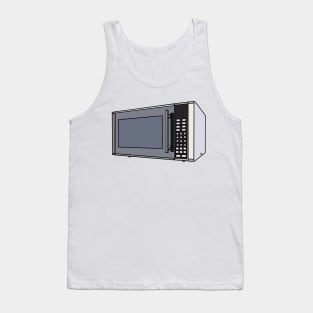 Microwave cartoon illustration Tank Top